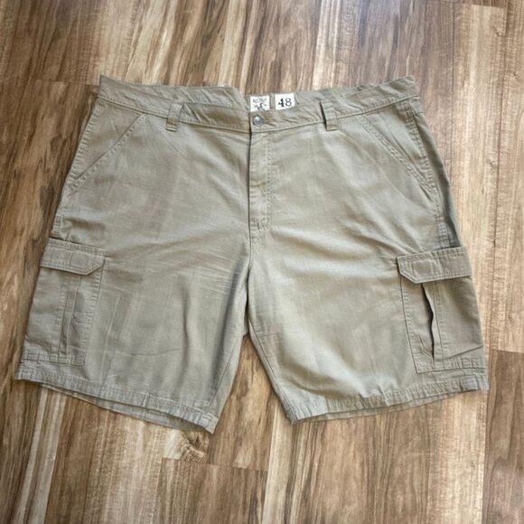 RedHead Tan Cotton Cargo Shorts Mens Size 48 - Picture 1 of 5